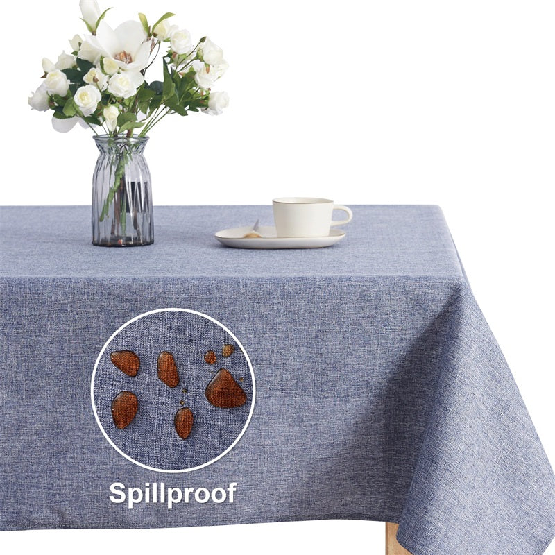 Spillproof Christmas Heat Stain Resistant Wrinkle Free Washable 60 Inch Rectangle Fabric Waterproof Tablecloth KGORGE Store