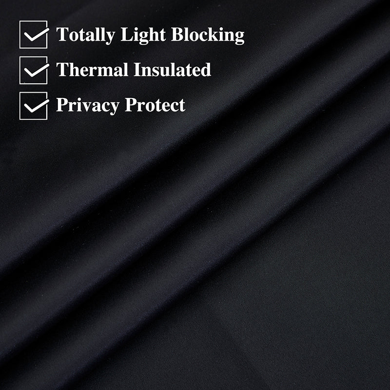 Temporary Suckers Blind Curtains Blackout Privacy Protect Curtains for Living Room And Kitchen 1 Panel KGORGE Store