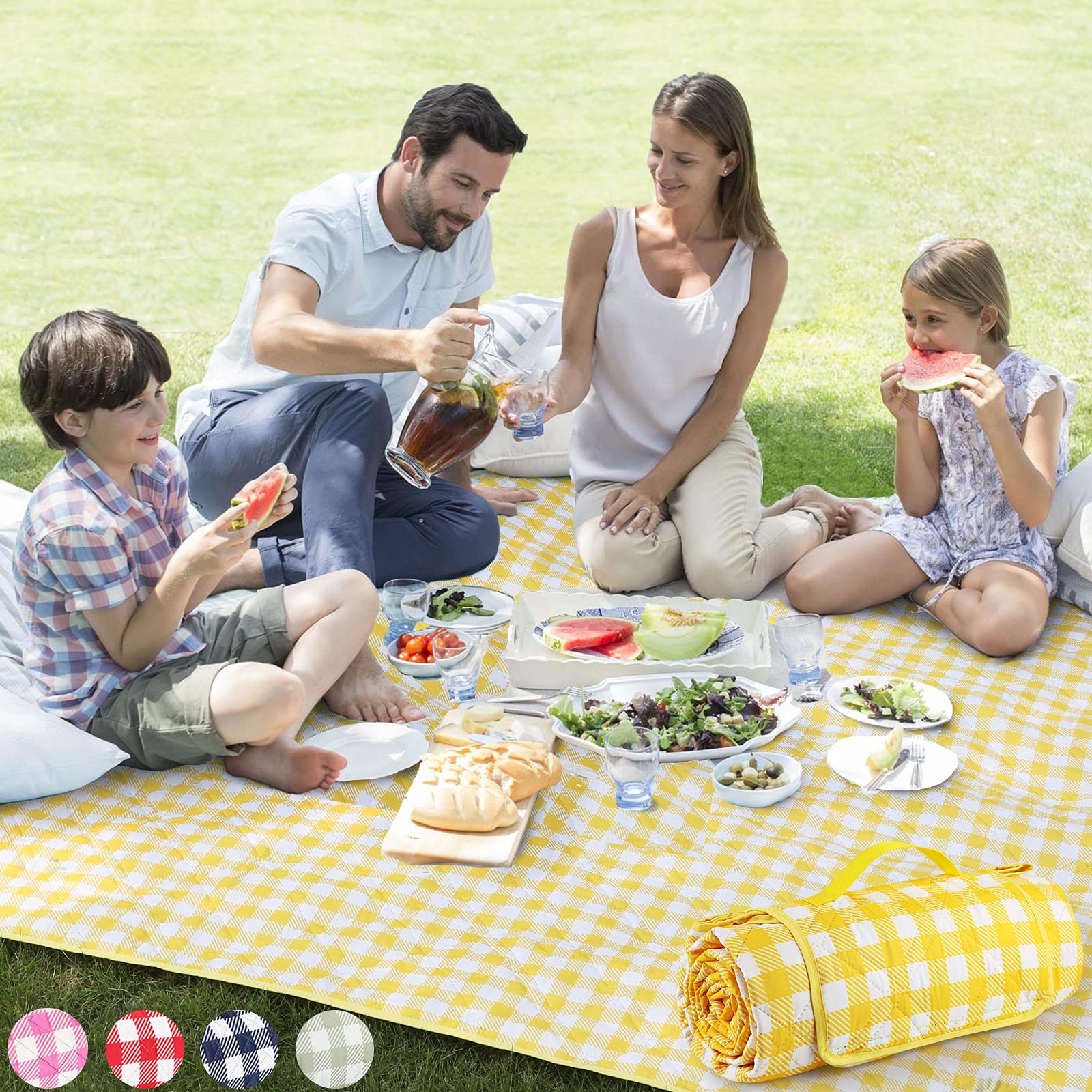 Thickened Outdoor Moisture-proof Tent Picnic Blanket for Camping, Beach, Park KGORGE Store