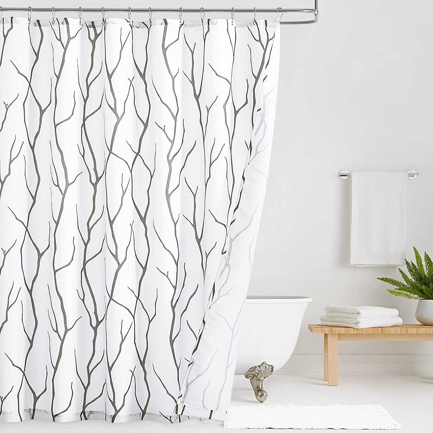 Tree Branch Shower Curtain 1 Panel KGORGE Store