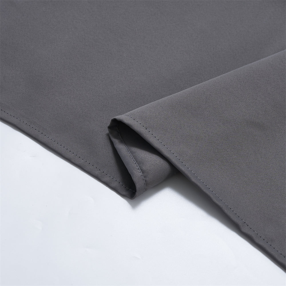 Extra Long Self-sticky Detachable Velcro Tab Top Indoor & Outdoor Waterproof Blackout Curtain, 1 Panel